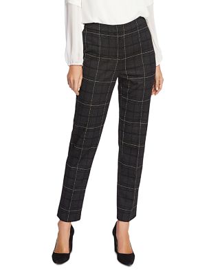 vince camuto plaid pants