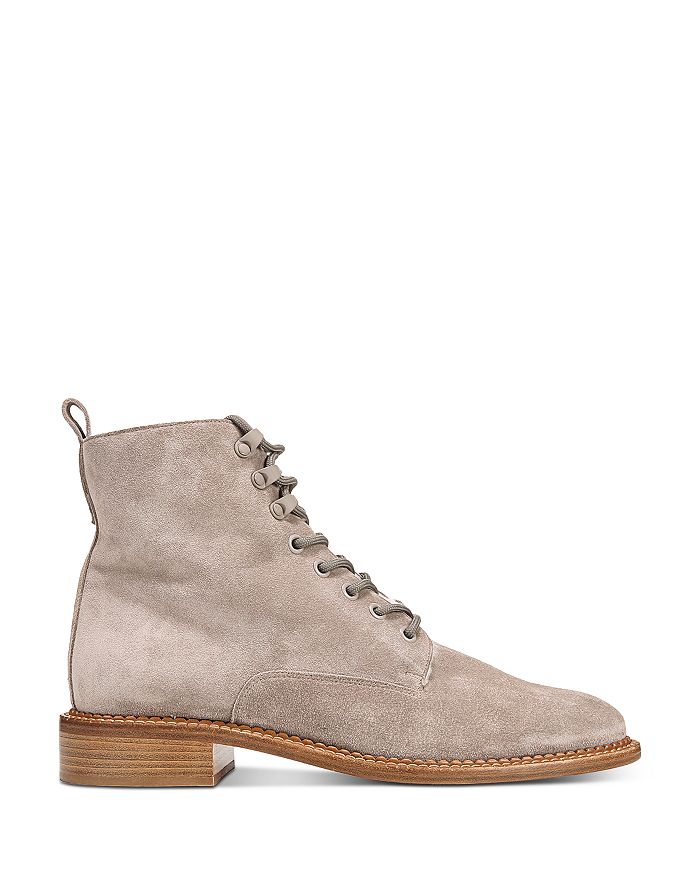 Vince Cabria 3 Genuine Shearling Lined Combat Boot In Woodsmoke | ModeSens