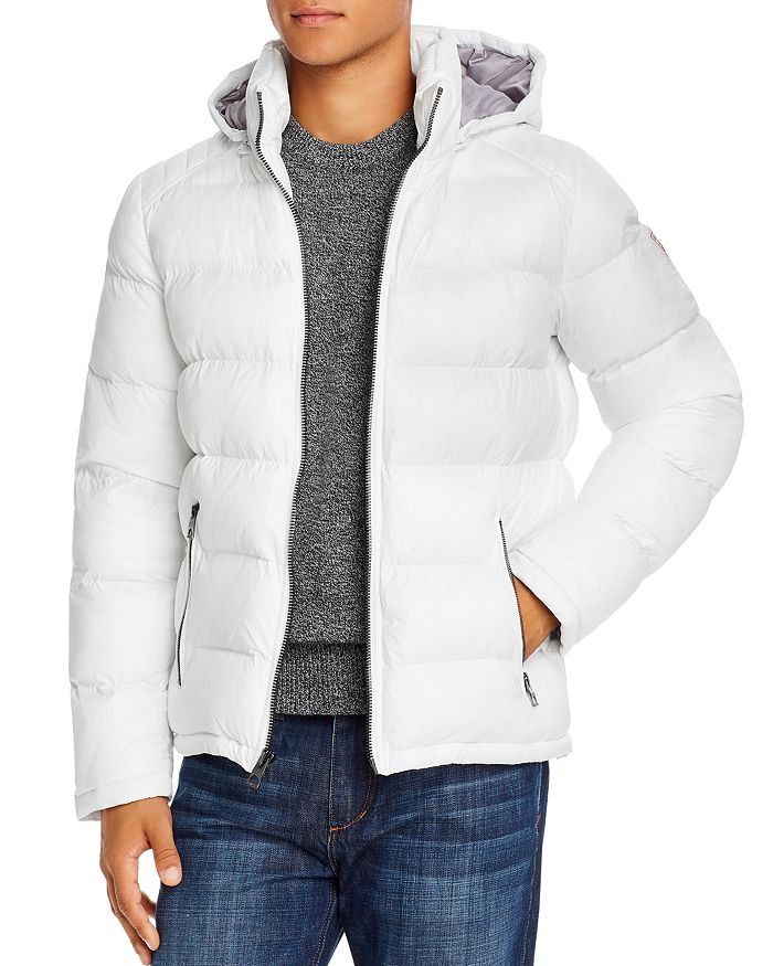 Guess Puffer Jacket In White
