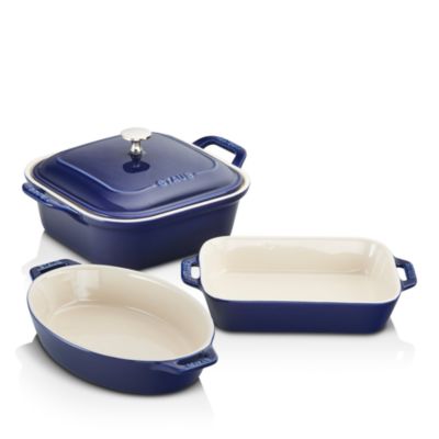 Ceramics 4-Piece Mixed Baking Dish Set