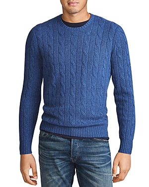 POLO RALPH LAUREN CABLE-KNIT CASHMERE SWEATER,710775749013