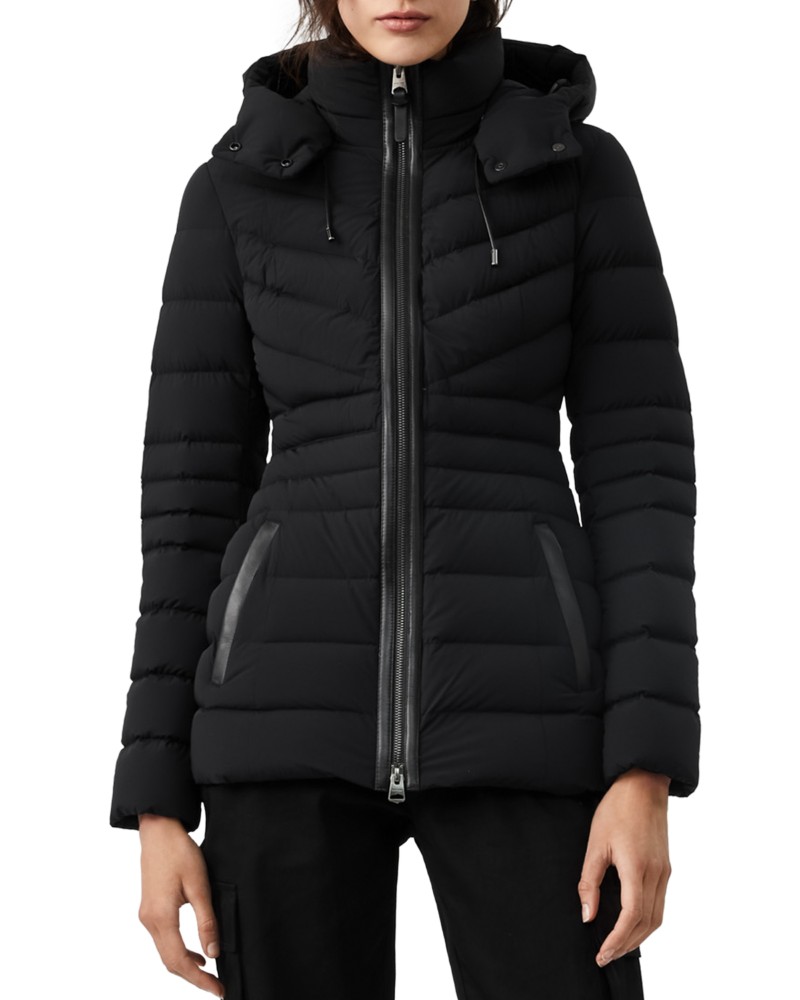 Mackage Patsy Hooded Down Coat in Black