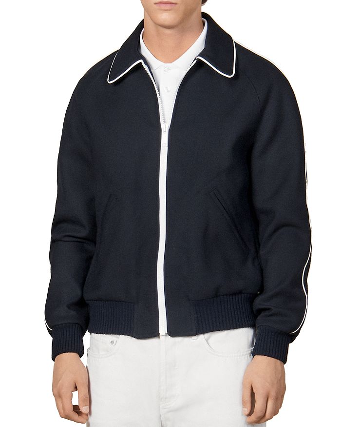 Sandro Piped Jacket | Bloomingdale's