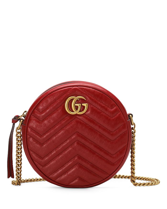 Gucci GG Marmont Mini Round Shoulder Bag | Bloomingdale&#39;s