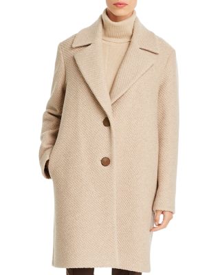 textured wool coat