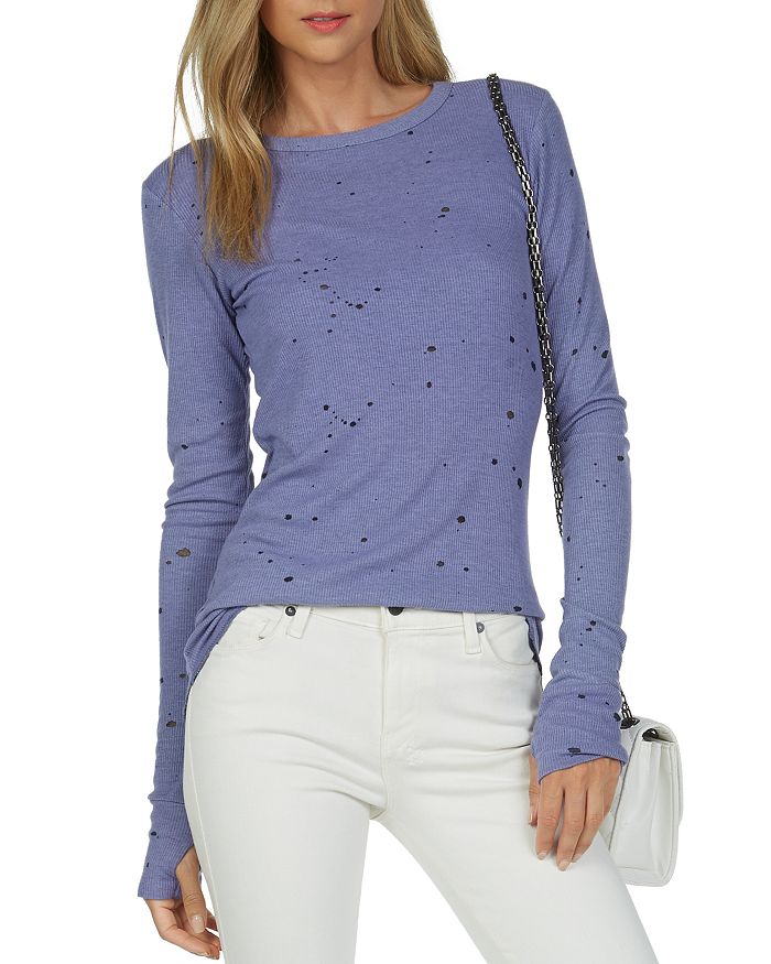 Michael Lauren Mathis Distressed Tee Bloomingdale s