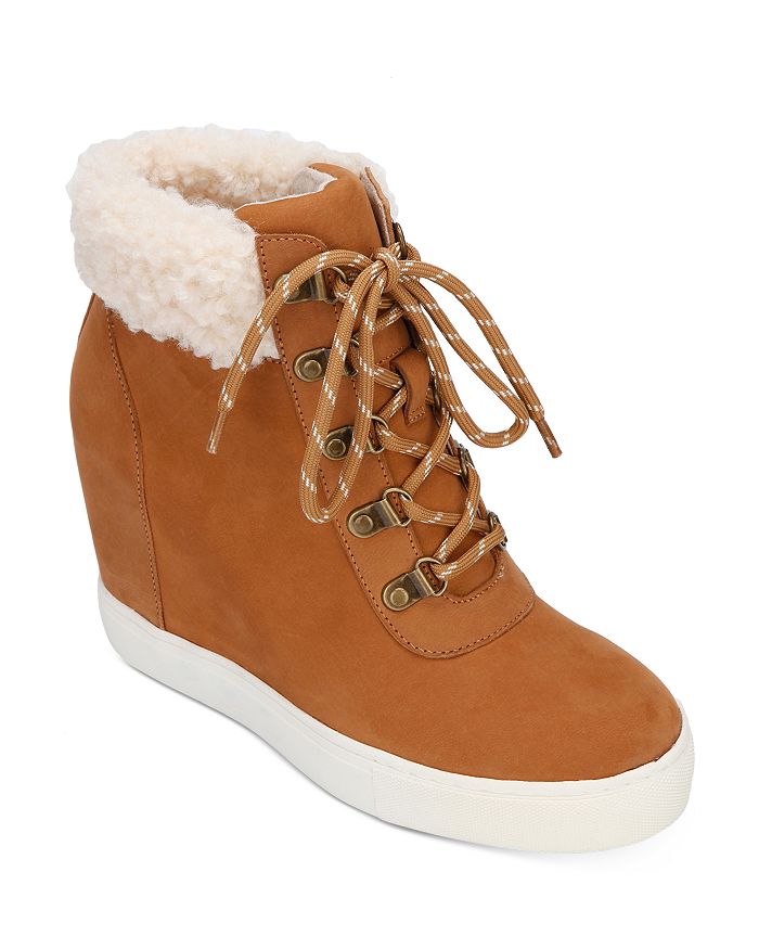 kenneth cole kam wedge sneakers