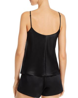 Silk Cami & Pajama Shorts