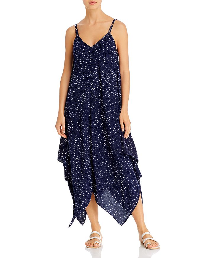 Tommy Bahama Sea Swell Scarf Dress Swim Cover-up In Mare