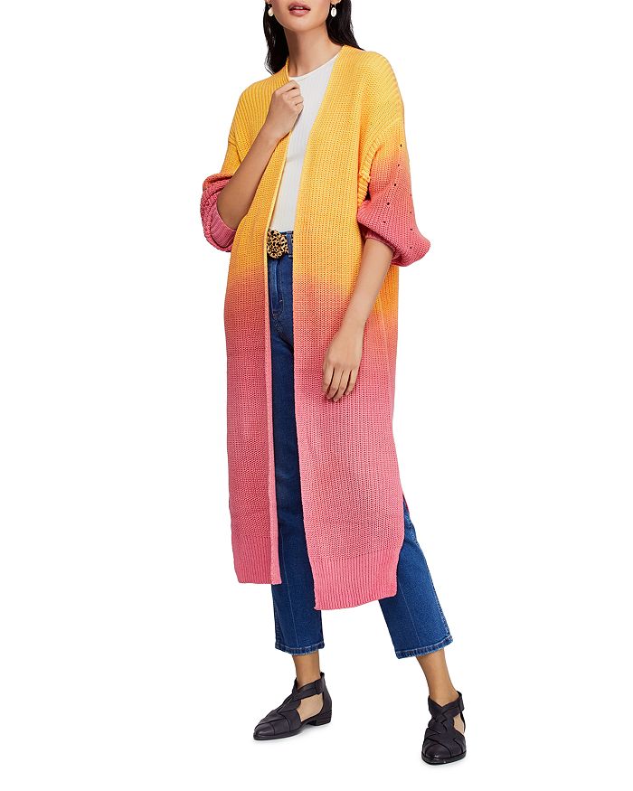 Free people clearance ombre cardigan