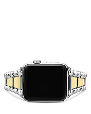 Smart Caviar Stainless Steel 18K Gold Apple Watch Bracelet, 42-44mm