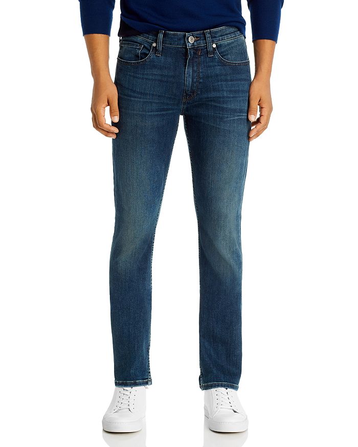 PAIGE Federal Slim Straight Jeans in Dashiel | Bloomingdale's