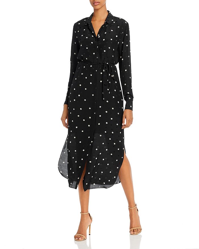 Theory polka dot dress deals