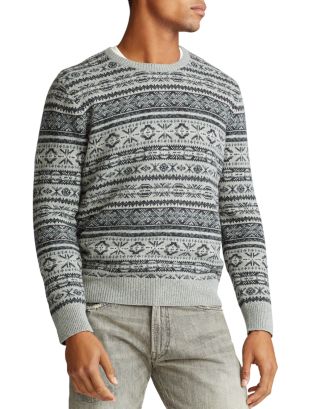 Polo Ralph Lauren Fair Isle Cotton-Blend Sweater | Bloomingdale's