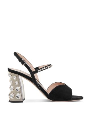 miu miu clear heel pump