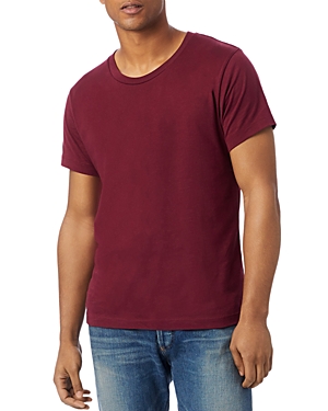 Alternative Basic Crewneck Tee In Currant