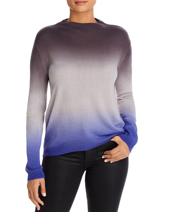BeachLunchLounge Tessa Dip-Dye Funnel Neck Sweater | Bloomingdale's