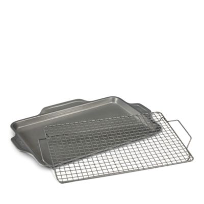 Pro-Release Bakeware Half Sheet Pan with Cooling & Baking Rack