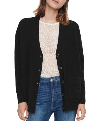 maje pearl cardigan