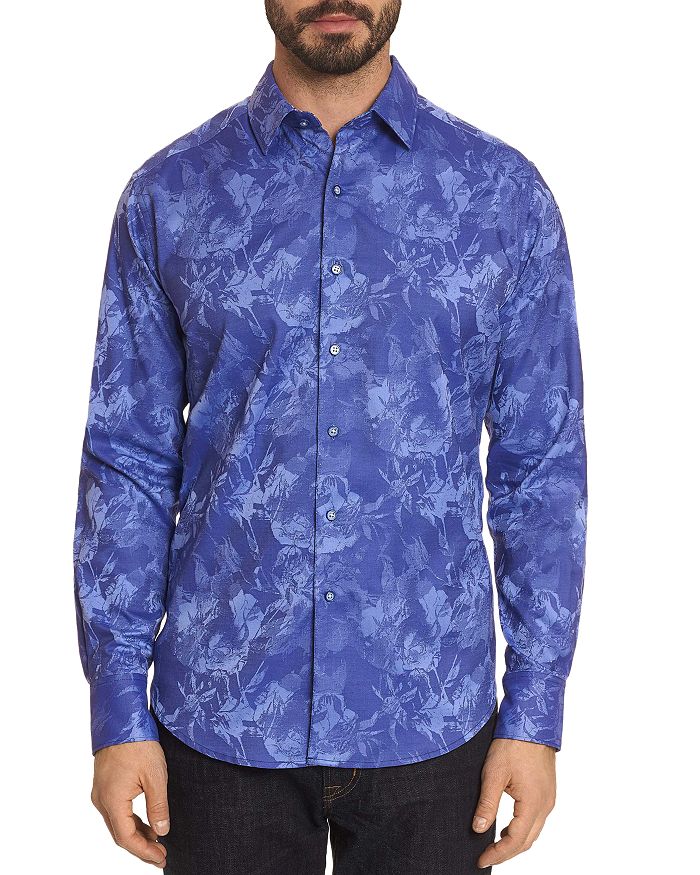 ROBERT GRAHAM THE ROSE FLORAL CLASSIC FIT BUTTON-DOWN SHIRT,RR191103CF