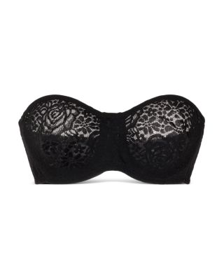 Halo Strapless Lace Bra