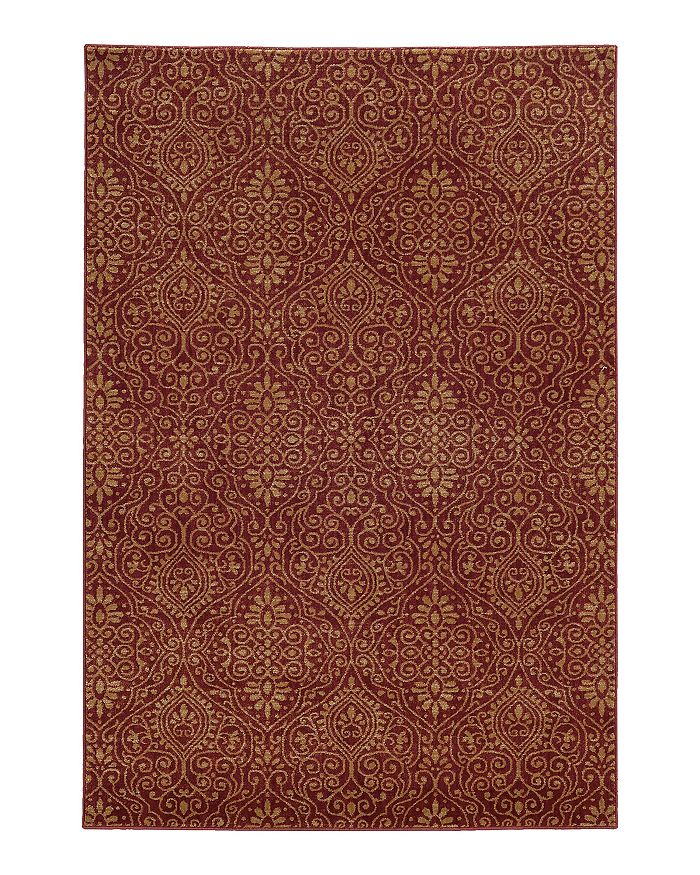 Tommy Bahama Voyage 091r0 Area Rug, 7'10 X 10'10 In Red