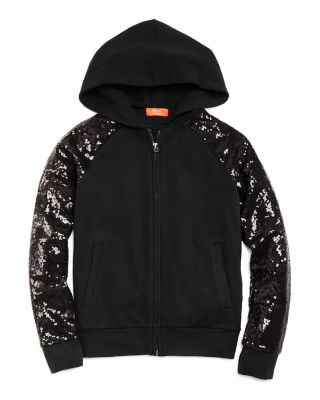 Girls sequin hoodie best sale