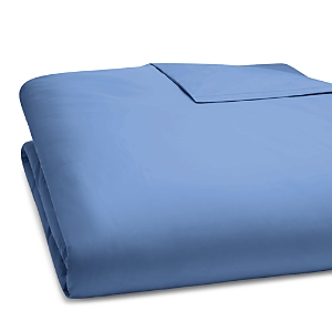 Matouk Luca Satin Stitch Duvet Cover, King In Azure