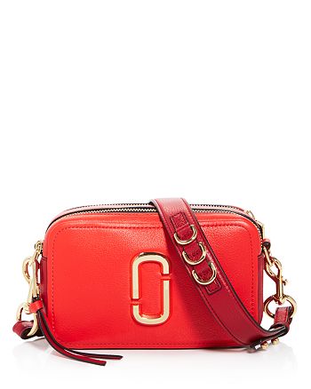 MARC JACOBS MARC JACOBS Softshot 21 Leather Crossbody | Bloomingdale's