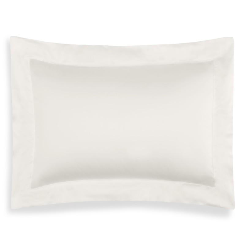 Frette Grace Sateen King Sham in Milk