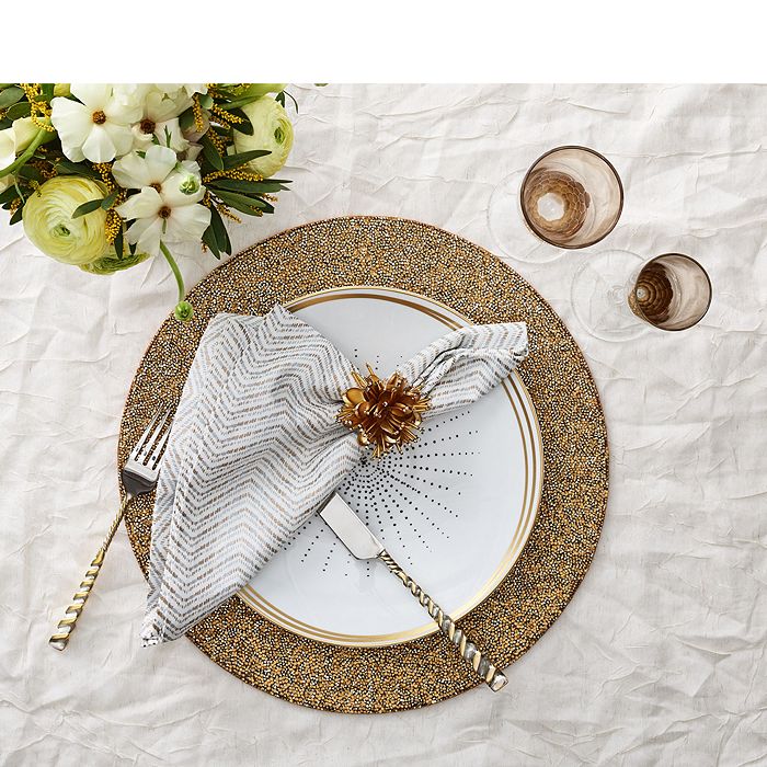 Kim Seybert Starburst Napkin Ring In Silver