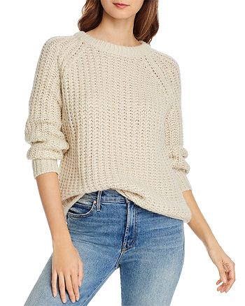 AQUA Rolled Hem Sweater - 100% Exclusive | Bloomingdale's