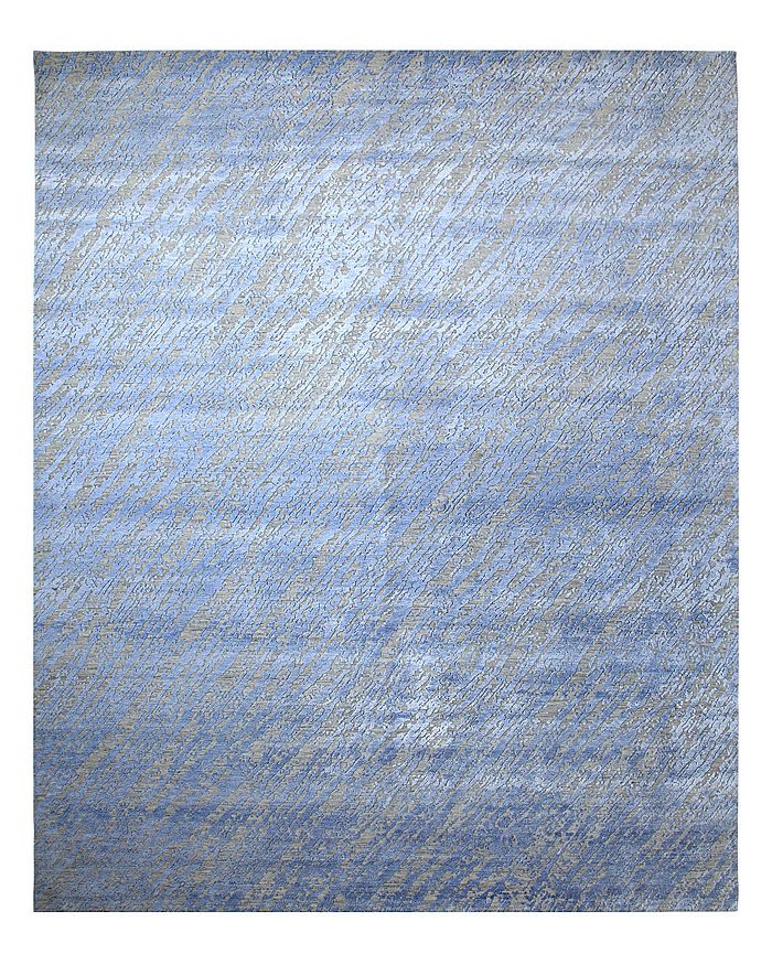 Bloomingdale's Transitional 806260 Area Rug, 8'9 X 12'2 In Blue/gray