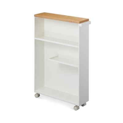 Yamazaki Tower Rolling Slim Bathroom Cart