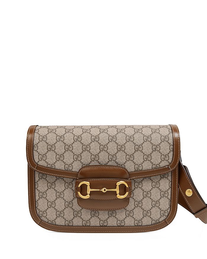 Gucci Horsebit 1955 Phone Bag  Microfiber lining with a suede