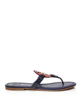 tory burch miller enamel sandals