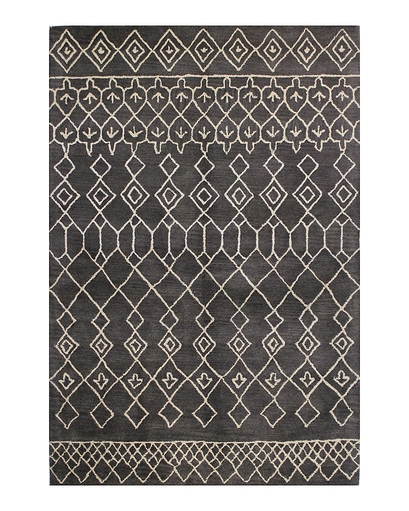 Bashian Chelsea St258 Area Rug, 5' X 7'6 In Charcoal