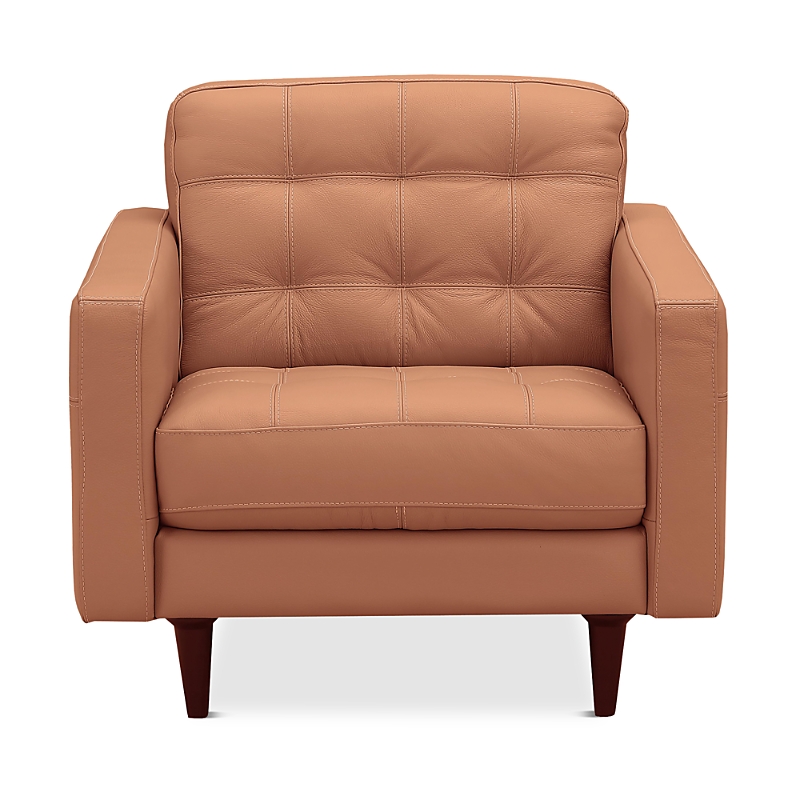 Chateau D'ax Massimo Leather Chair In Whiskey