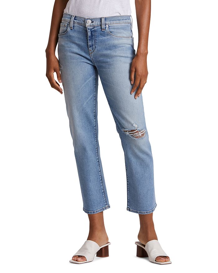 Hudson Nico Ankle Straight Jeans in Recover | Bloomingdale's