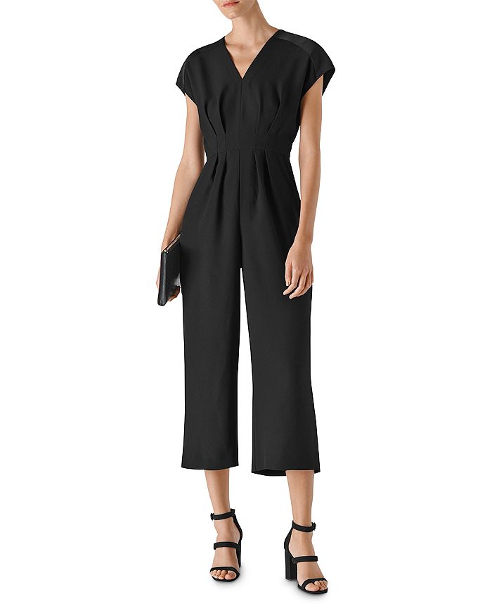 Whistles Mia SatinPaneled Jumpsuit Bloomingdale's