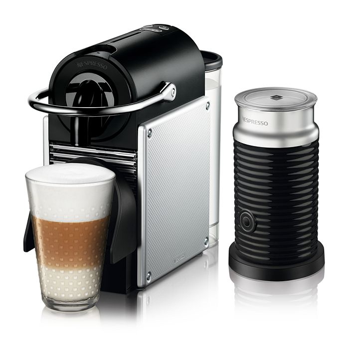 Pixie Espresso Machine by De'Longhi with Aeroccino |