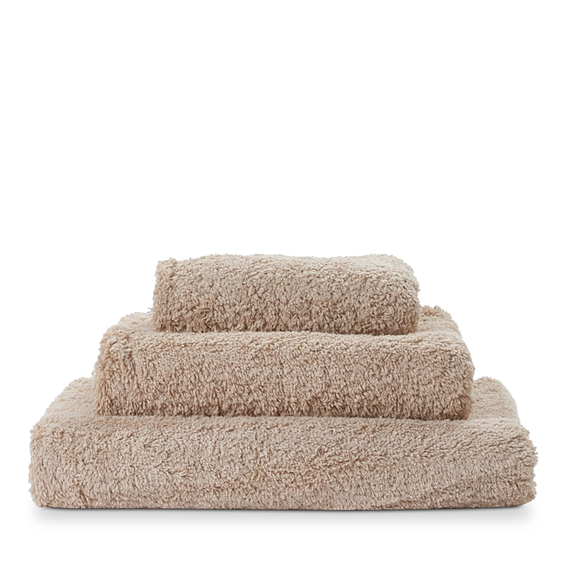 Shop Abyss Super Line Bath Towel - Exclusive In Linen Beige