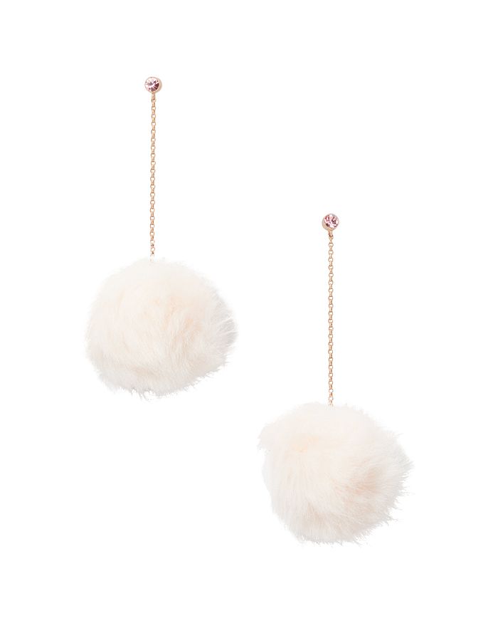 Kate spade pom pom best sale earrings