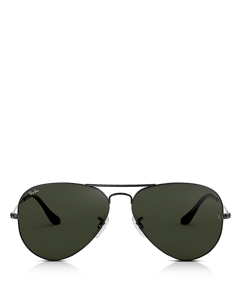 Ray-Ban Original Brow Bar Aviator Sunglasses, 58mm
