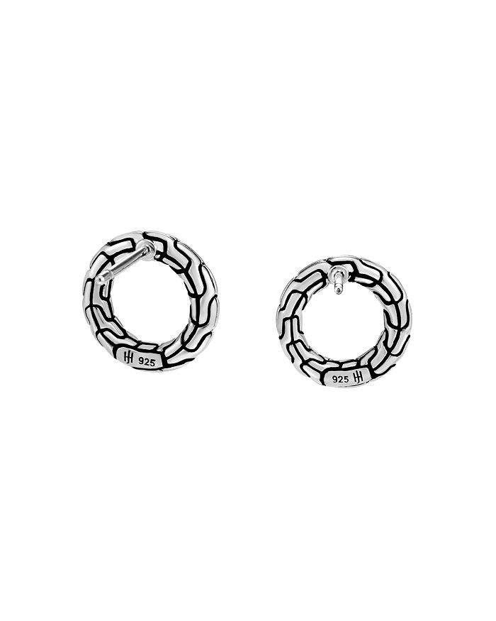 Shop John Hardy Sterling Silver Classic Chain Round Stud Earrings