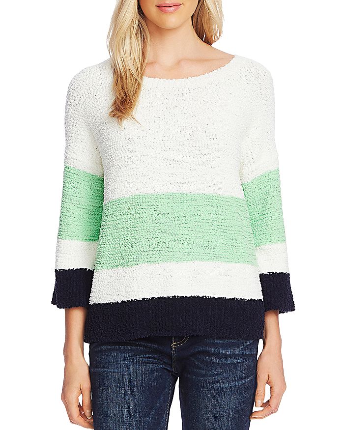 VINCE CAMUTO COLOR-BLOCK SWEATER,9069218