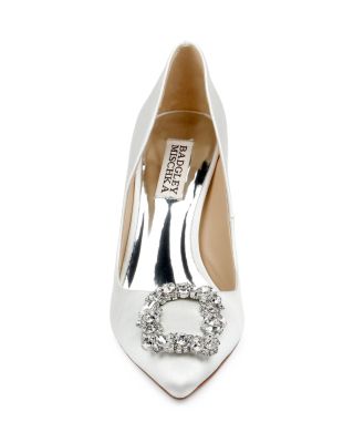 Women's Cher Crystal Buckle Pumps