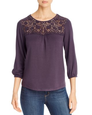 daniel rainn crochet top