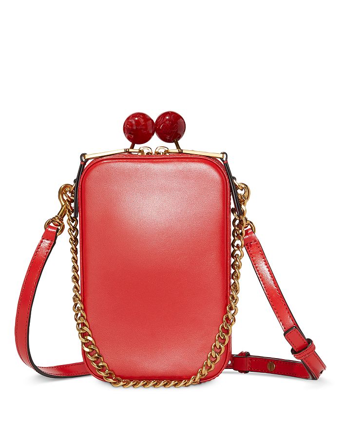 MARC JACOBS The Vanity Bag Leather Crossbody Bloomingdale's