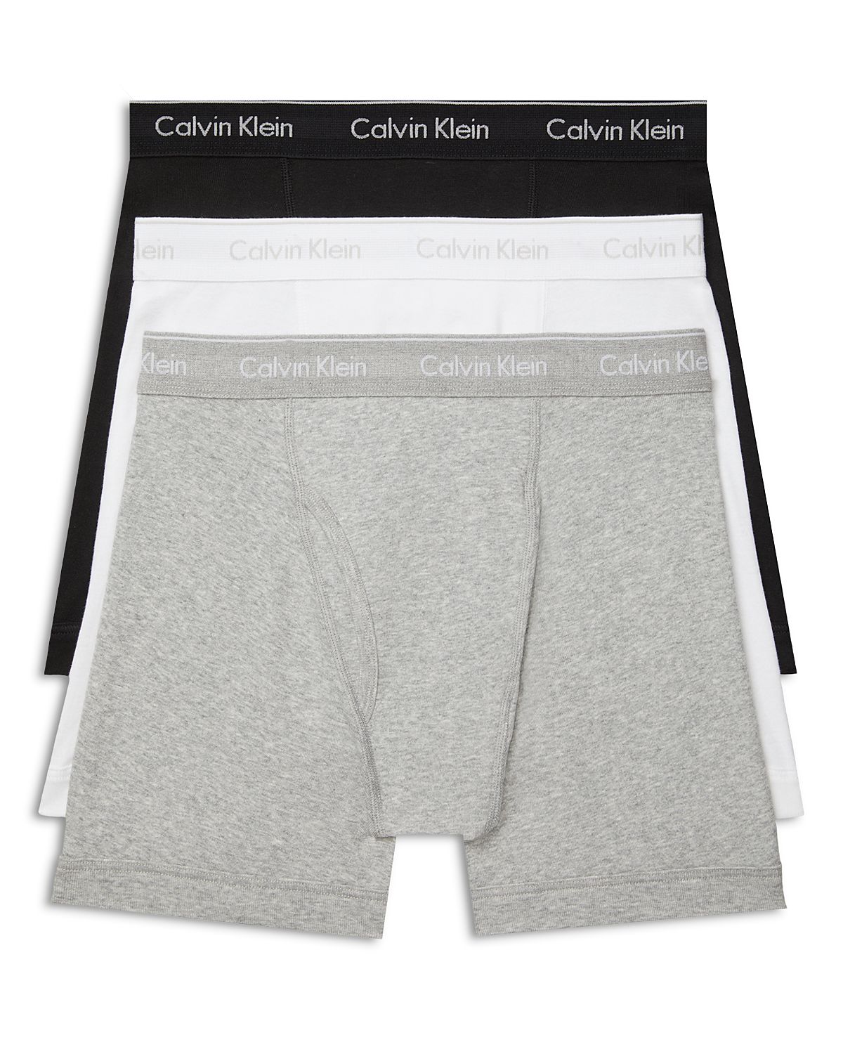 Calvin Klein Cotton Boxer Briefs, Pack of 3